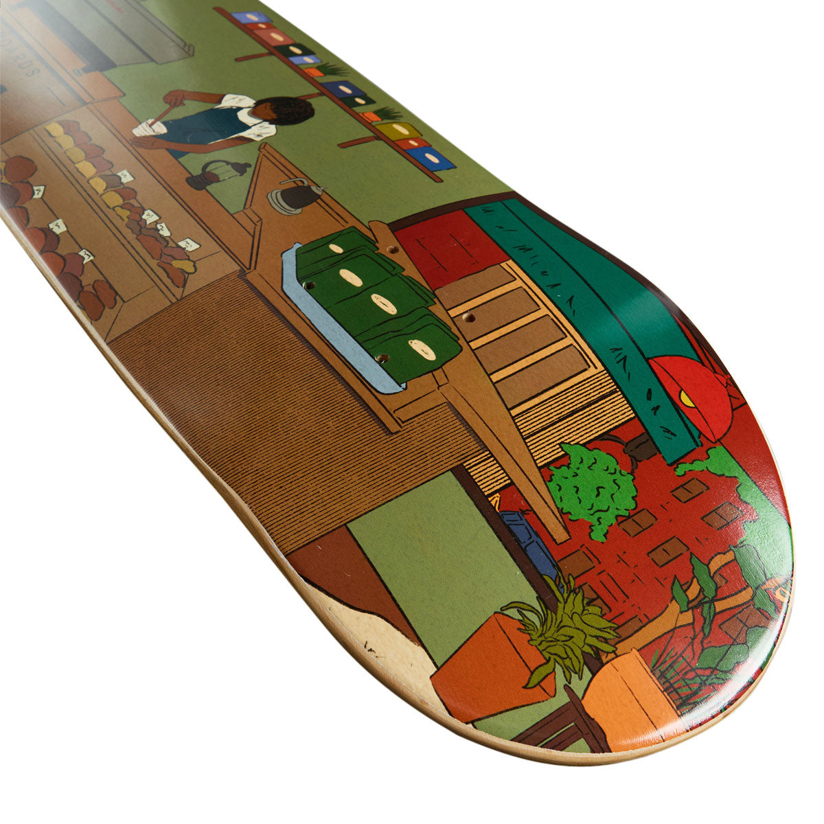Meow Samarria Brevard Coffee Shop Skateboard Complete - 8.00
