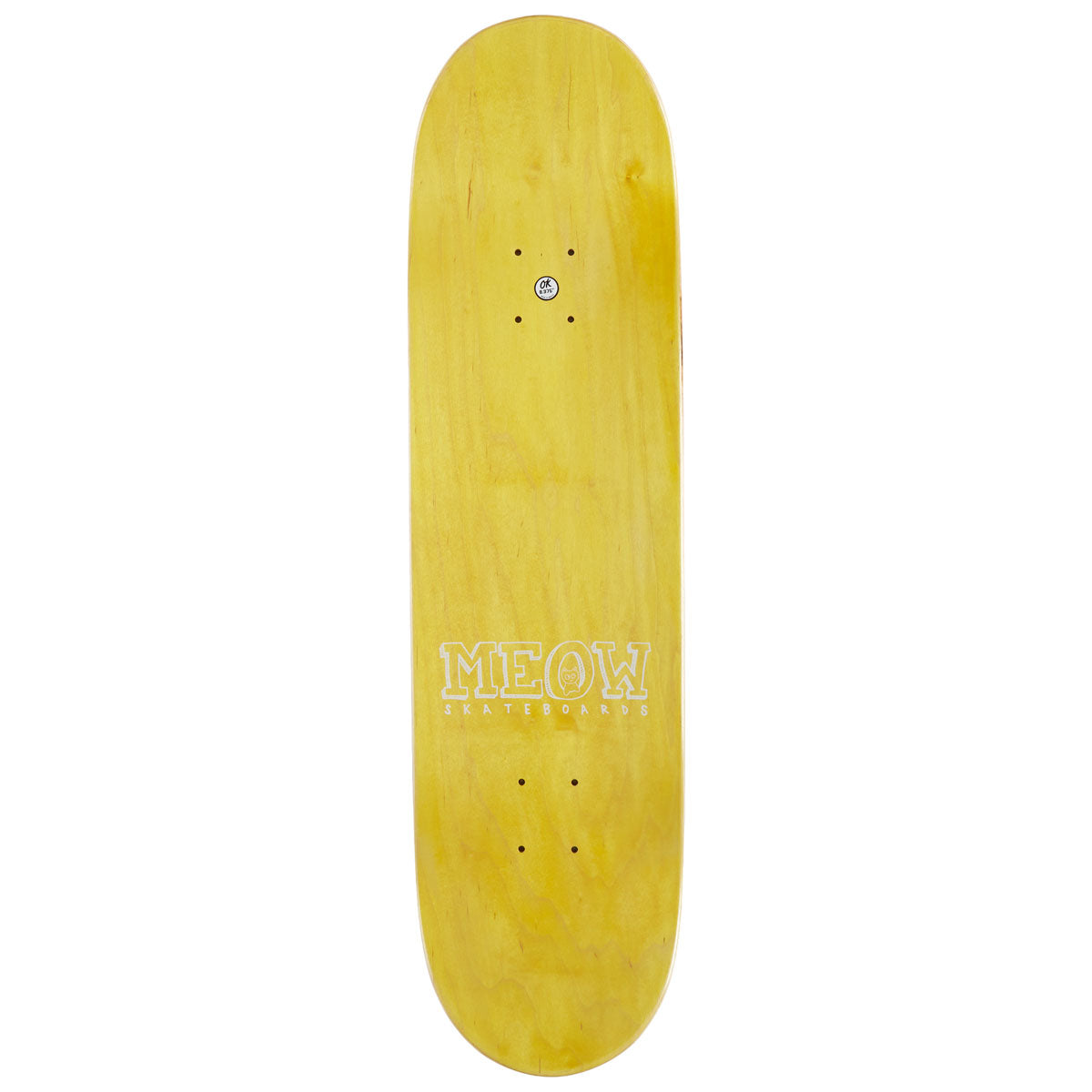 Meow Samarria Brevard Coffee Shop Skateboard Deck - 8.375