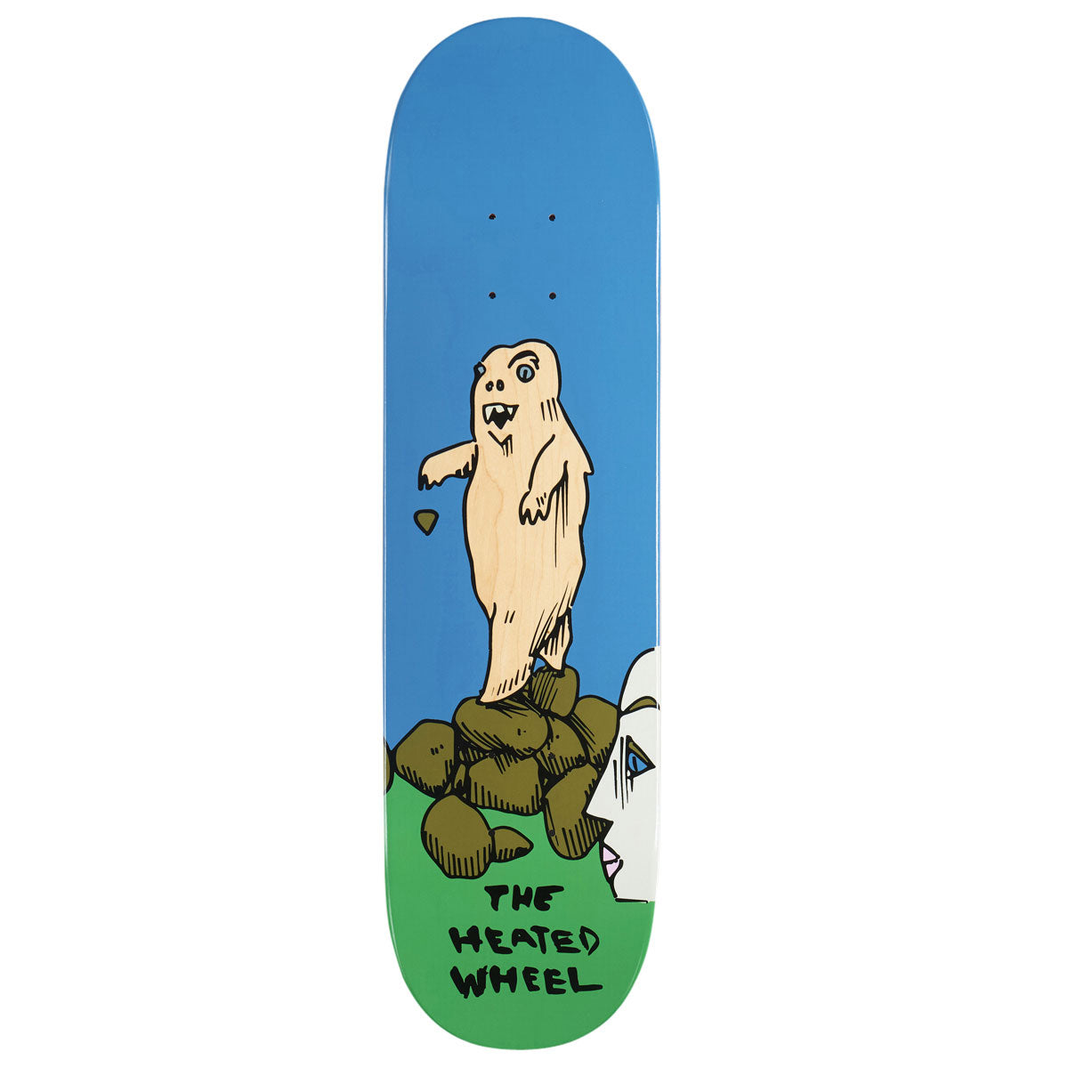 The Heated Wheel Wanderer Kids Skateboard Deck - 7.50