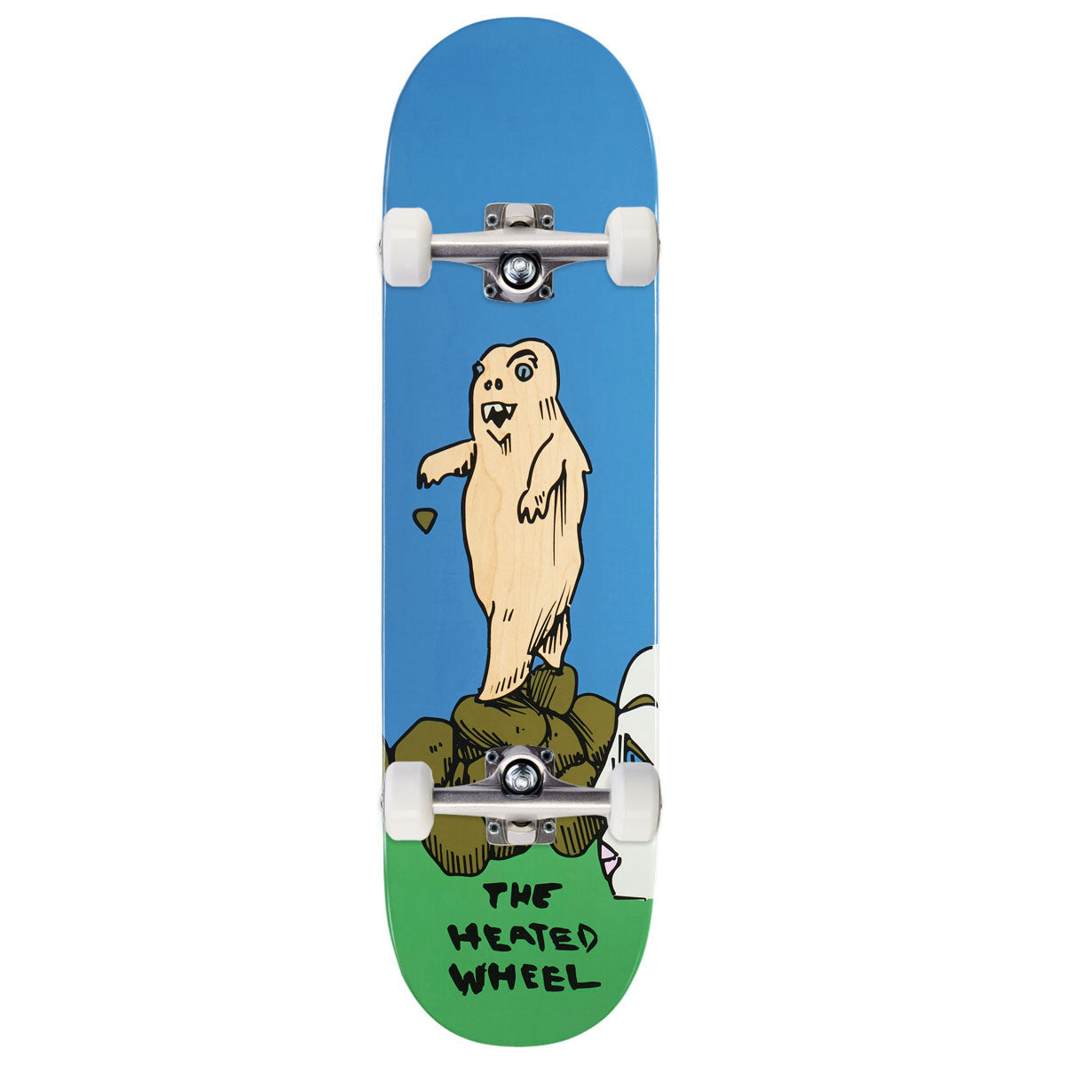 The Heated Wheel Wanderer Kids Skateboard Complete - 7.50