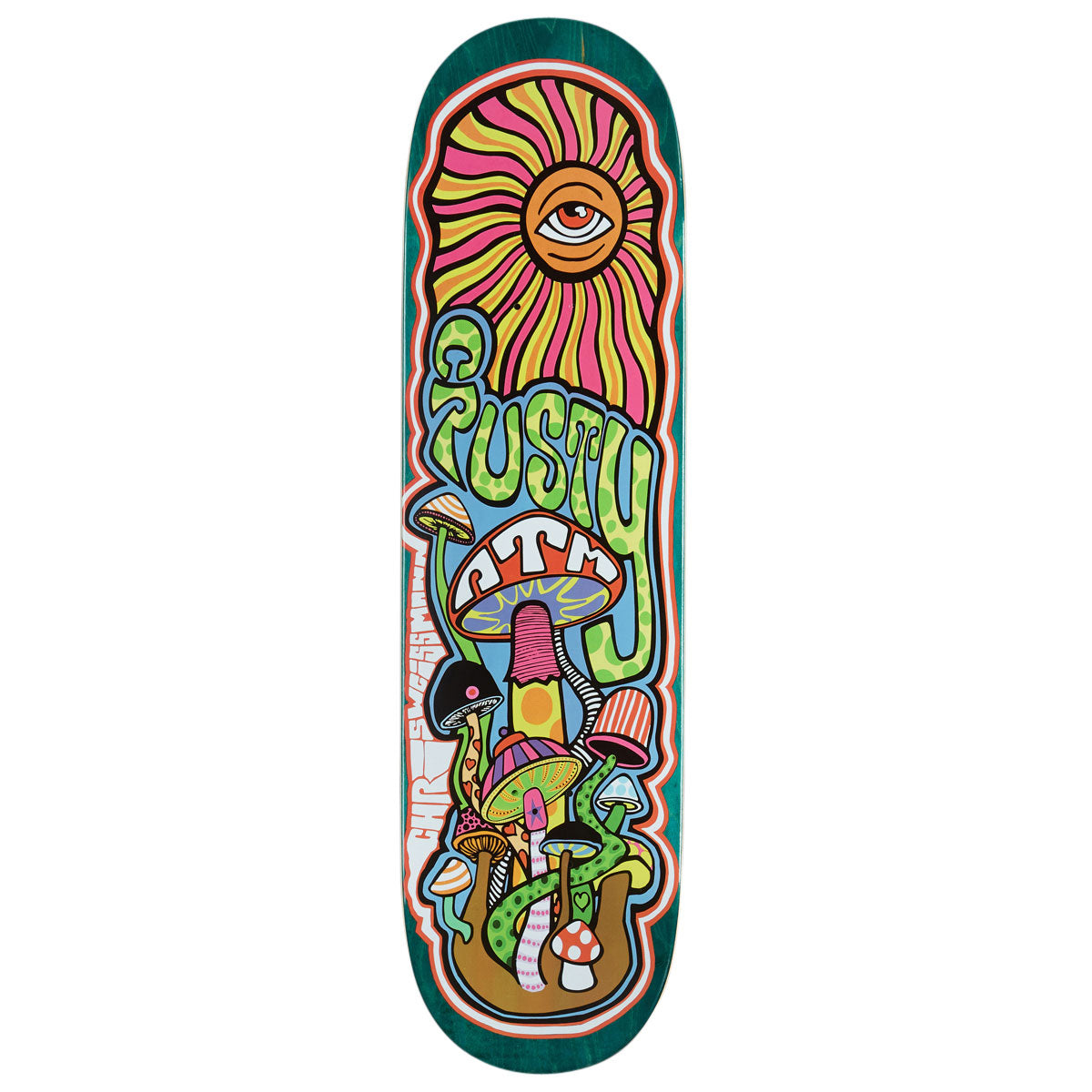 ATM Chris Weissmann Shrooms Skateboard Deck - 8.50
