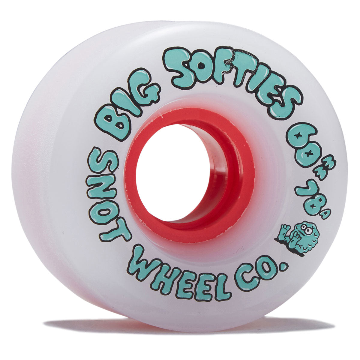 Snot Big Softies 78a Skateboard Wheels - Pink - 60mm image 1
