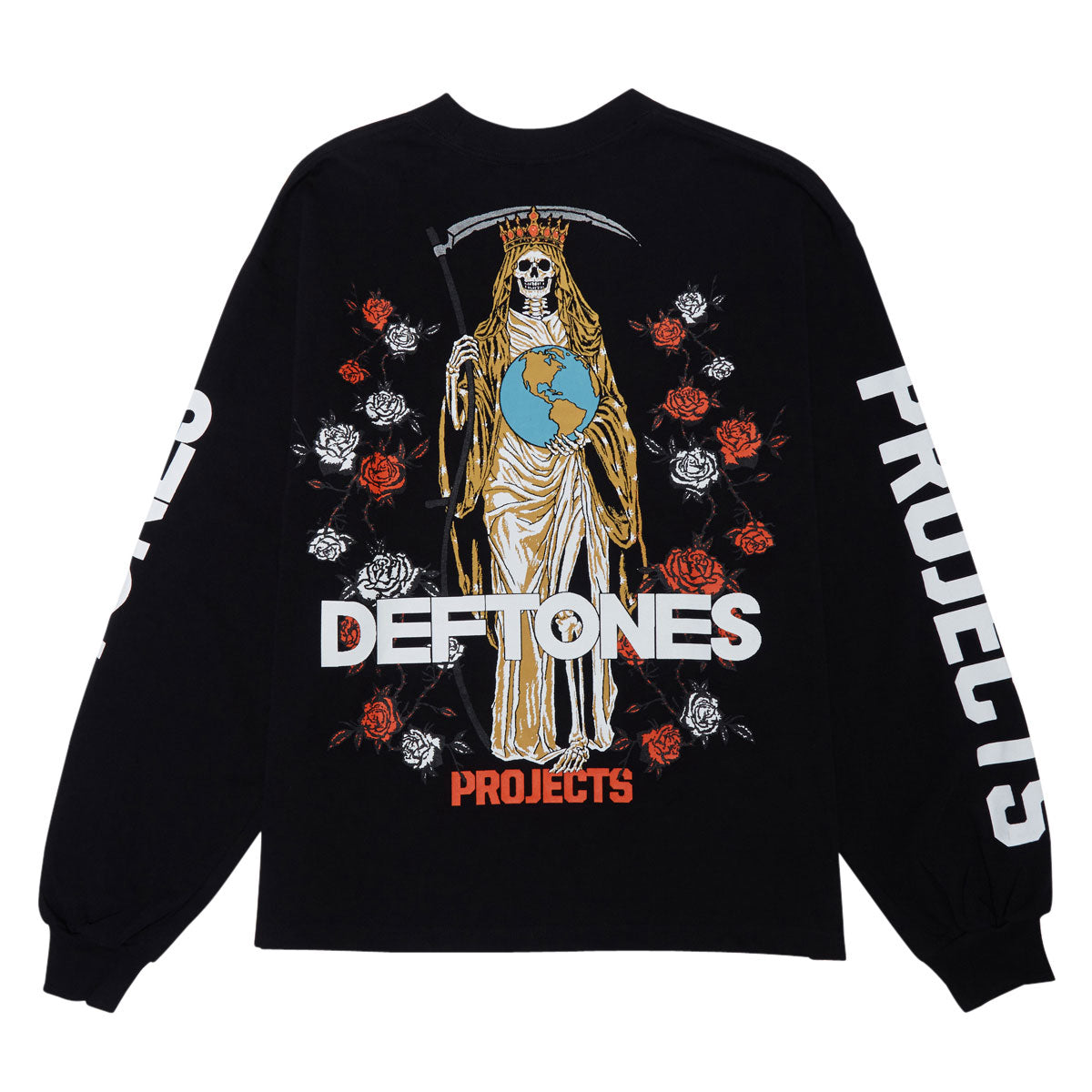 Brooklyn Projects x Deftones Muerte Long Sleeve T-Shirt - Black image 1