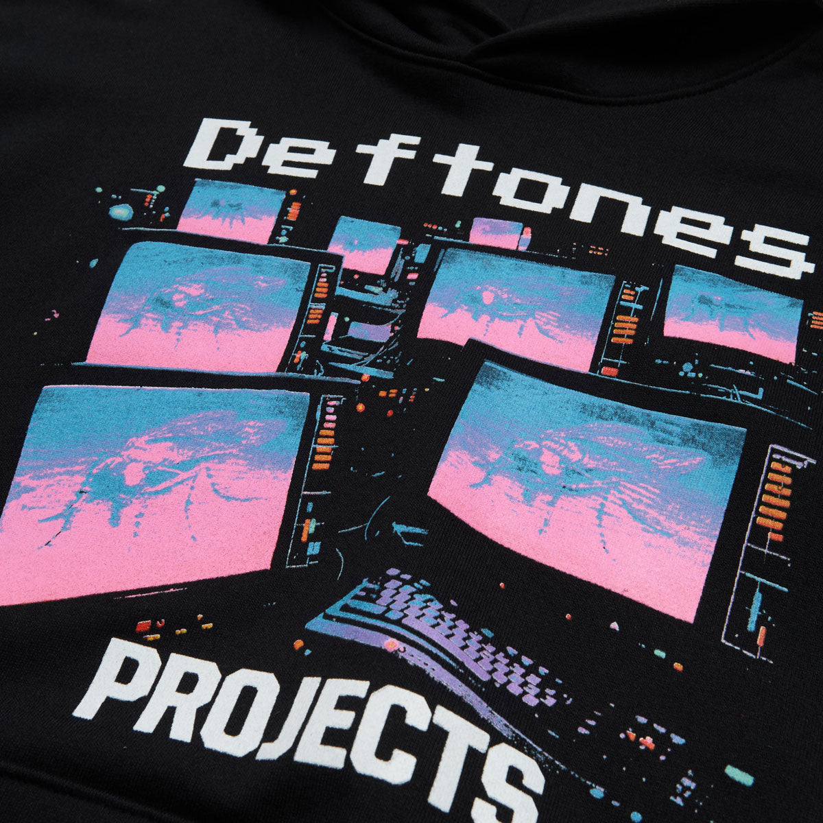 Brooklyn Projects x Deftones UHF Hoodie - Black image 2