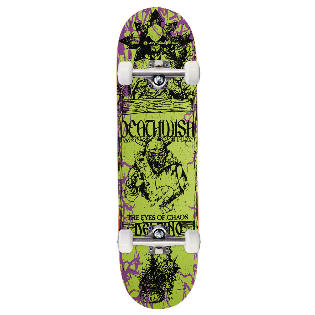 Deathwish Pedro Delfino Chaos Skateboard Complete - 8.25