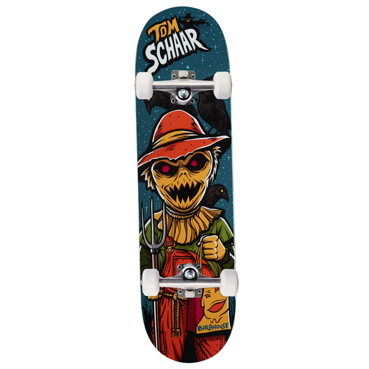 Birdhouse Tom Scharr Hallows Eve Skateboard Complete - 8.38