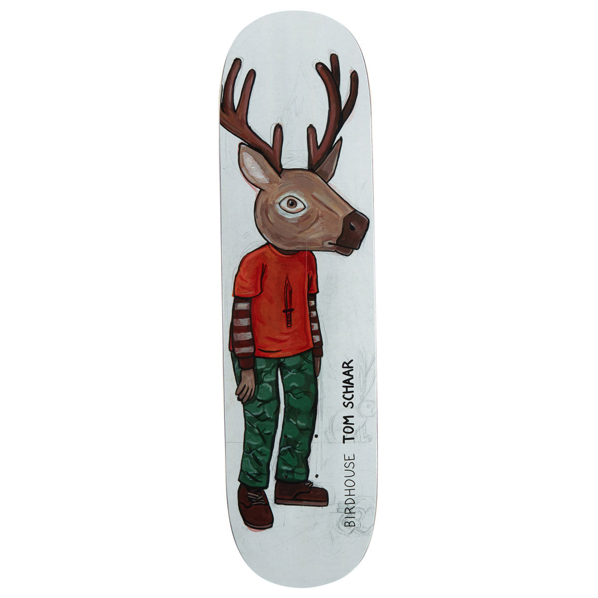 Birdhouse Tom Scharr Interspecies Skateboard Deck - 8.25
