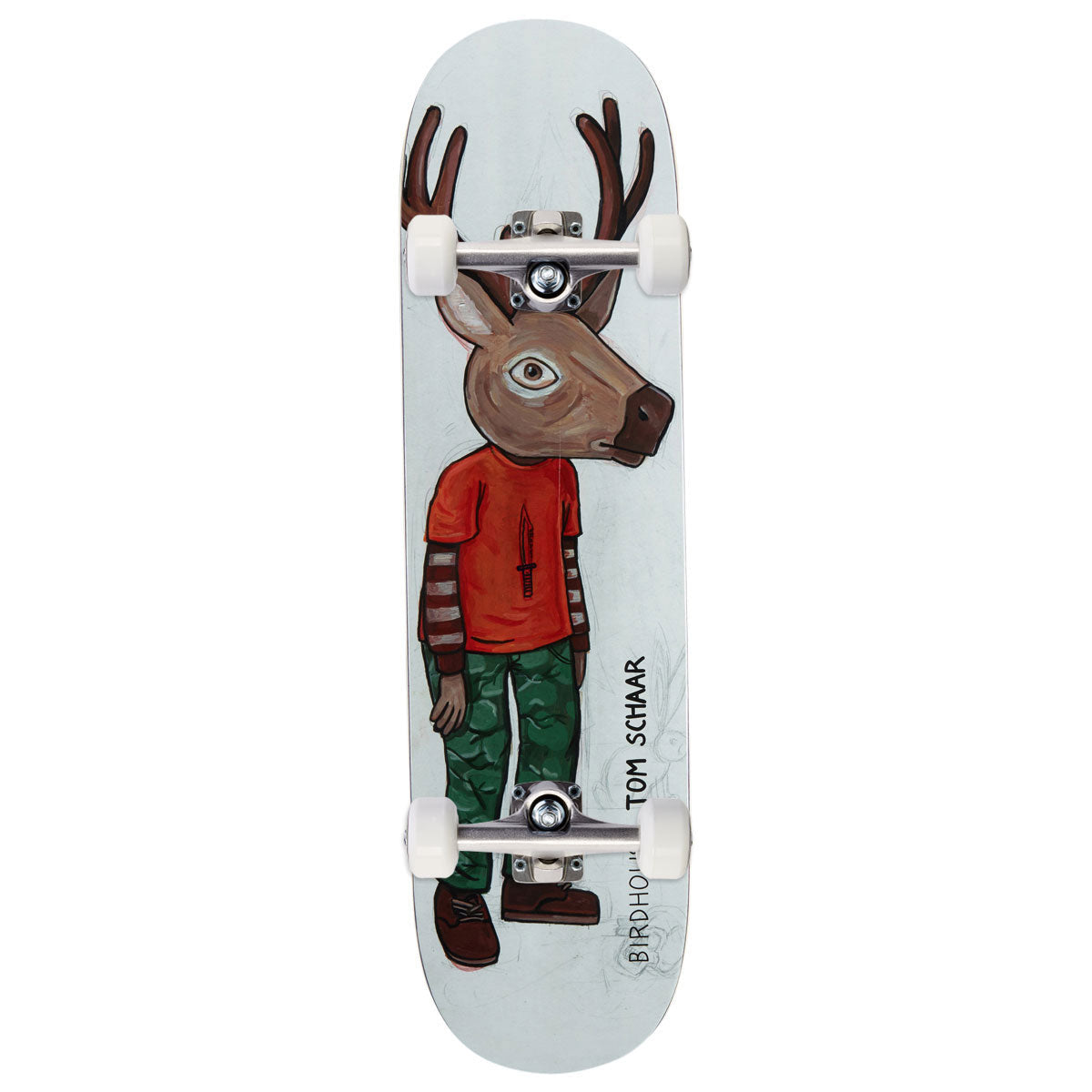 Birdhouse Tom Scharr Interspecies Skateboard Complete - 8.25