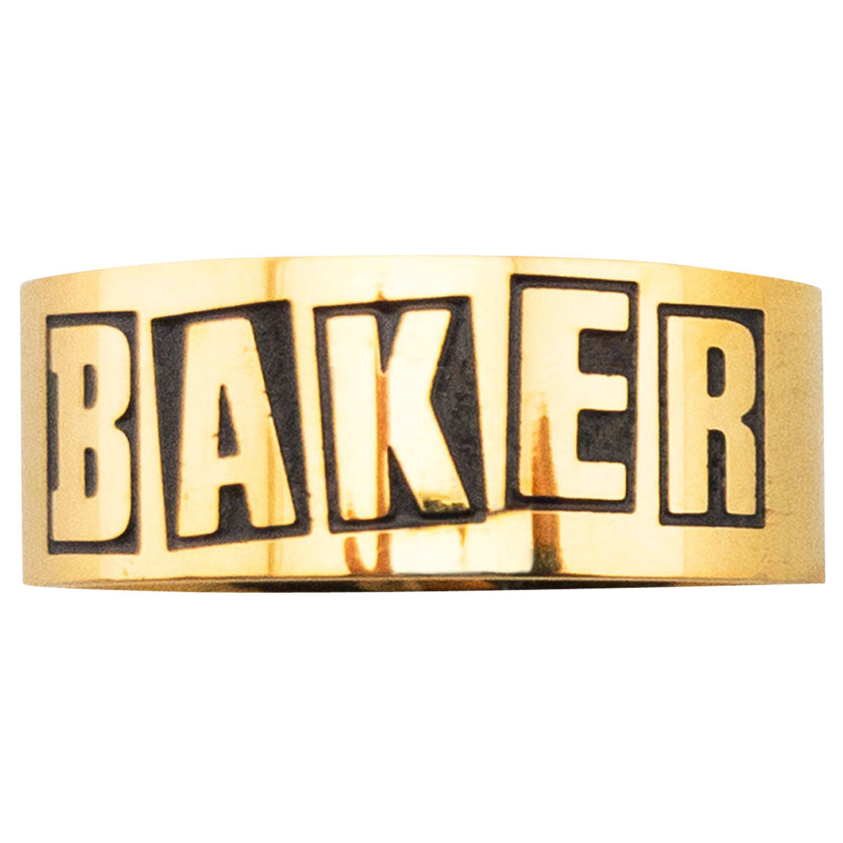 Baker Brand Logo Ring - Gold image 2