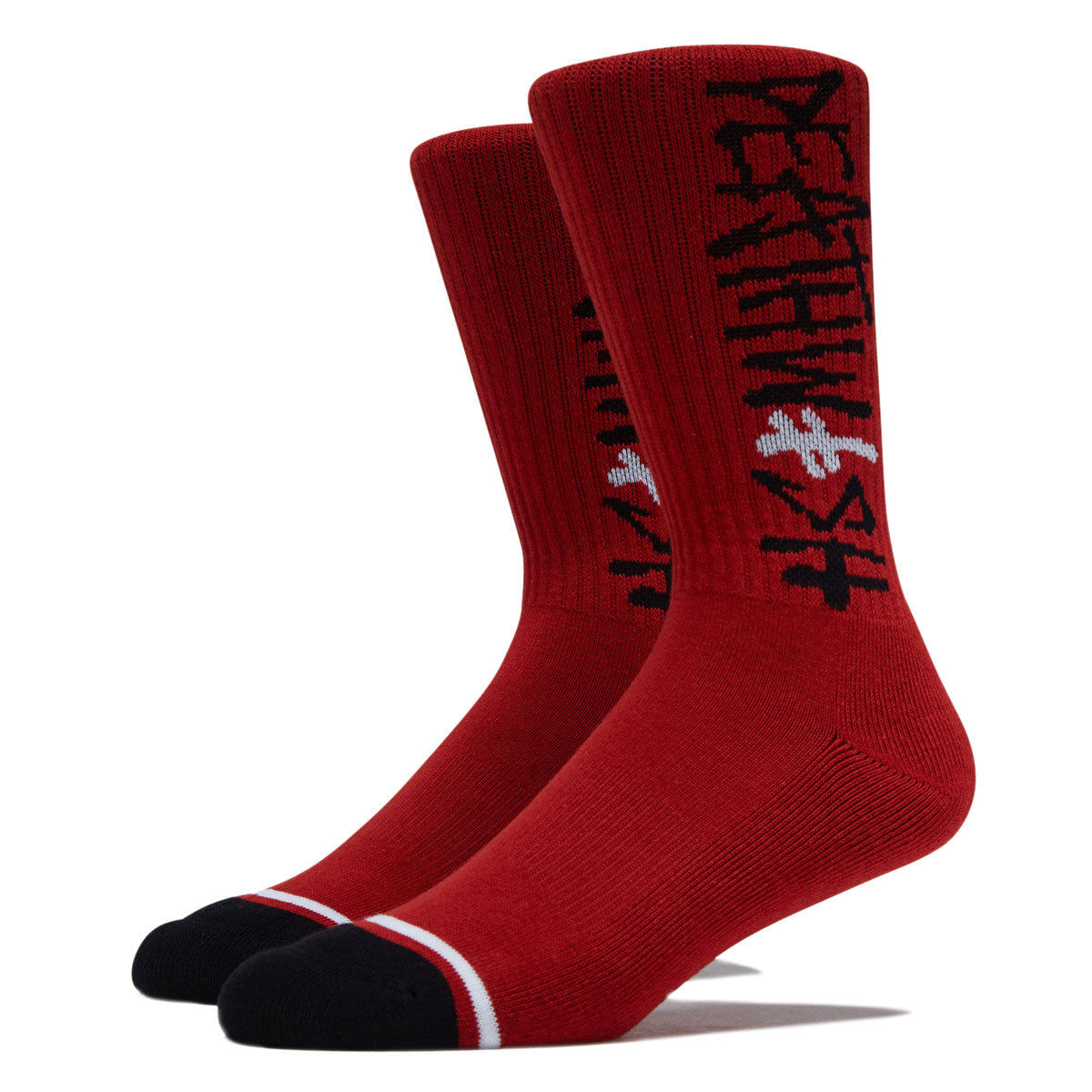 Deathwish Deathspray Socks - Cherry Red image 1