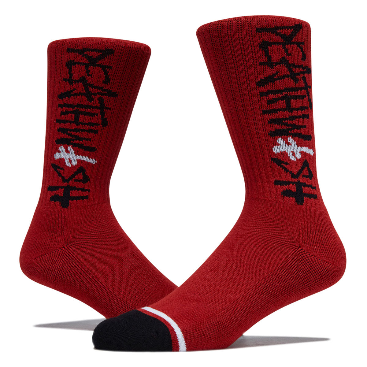 Deathwish Deathspray Socks - Cherry Red image 2