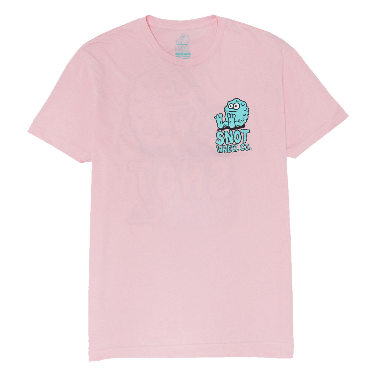 Snot Booger Guy Logo T-Shirt - Pink image 2