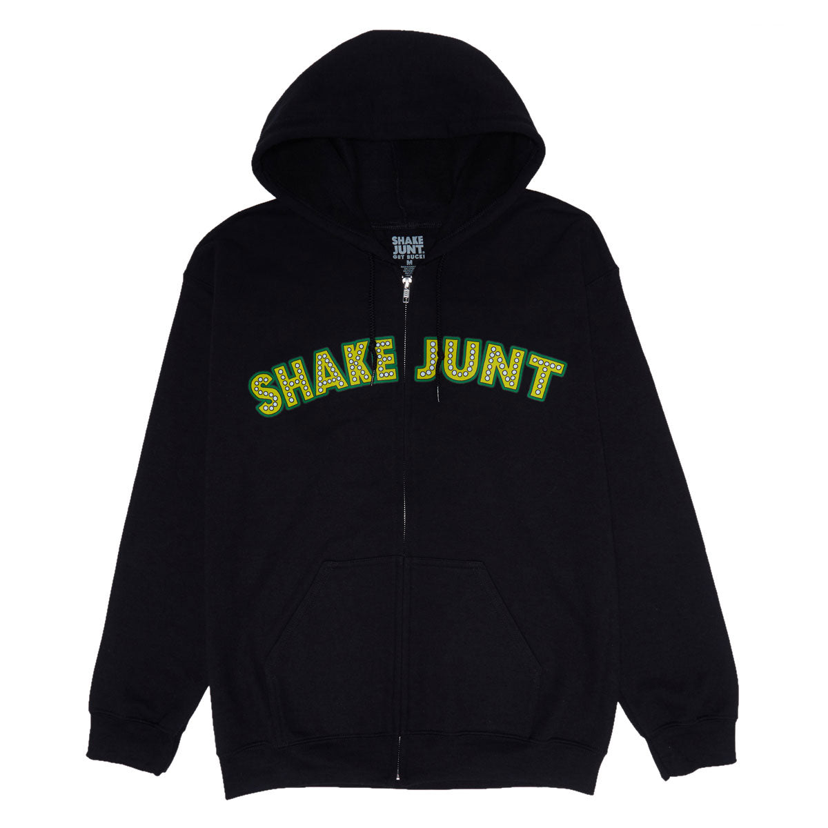 Shake Junt Money Talks Zip-Up Hoodie - Black image 1