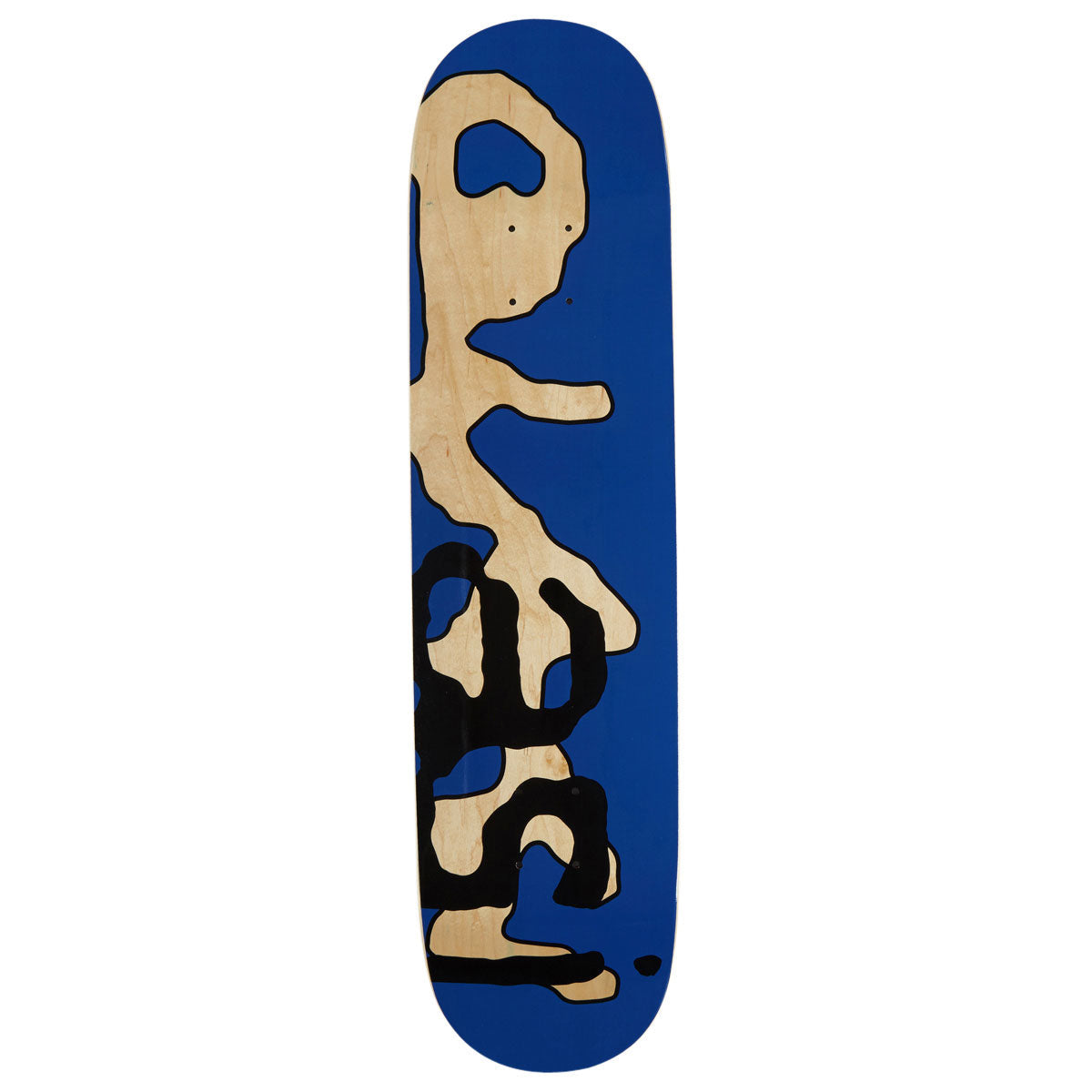 Quasi Lowercase Skateboard Deck - Blue - 7.75