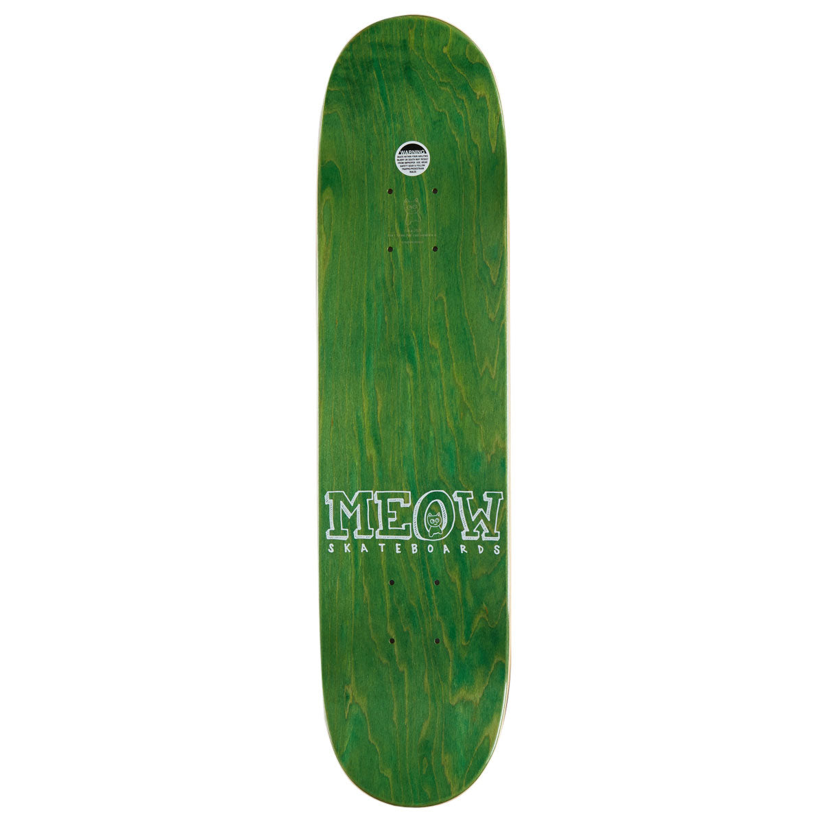 Meow Logo Skateboard Deck - Tie Dye - 7.00