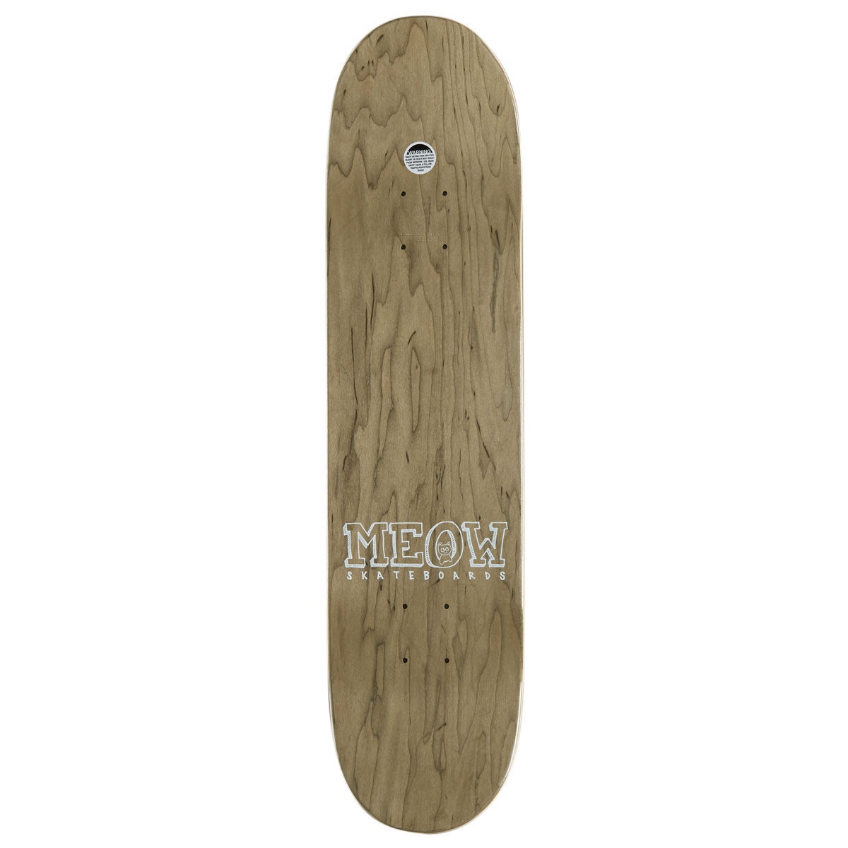Meow Over The Rainbow Fade Skateboard Deck - 7.75