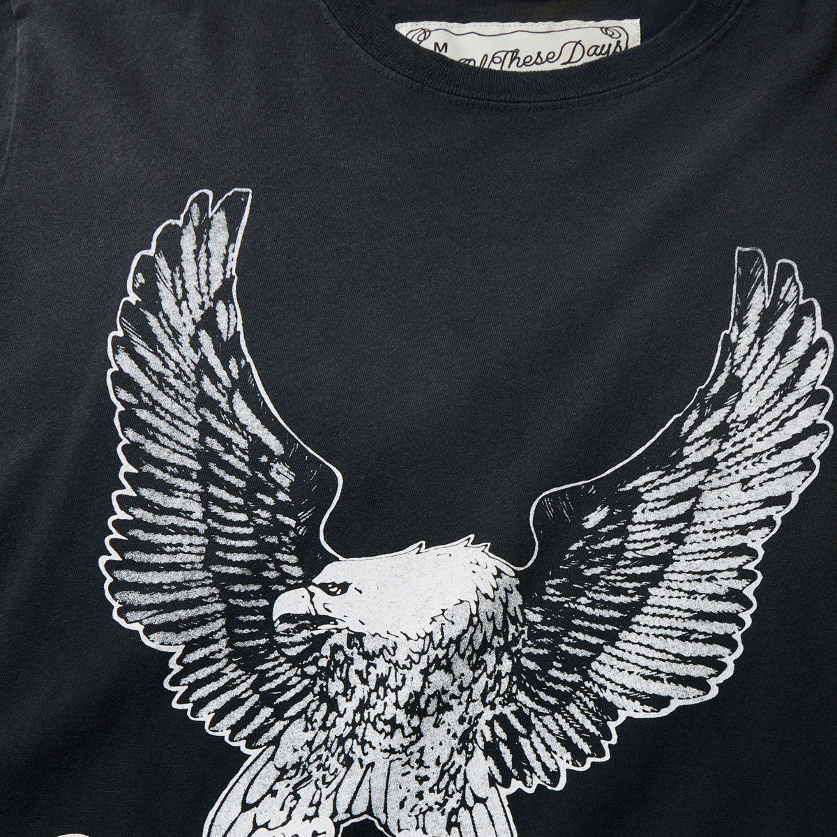One Of These Days An American Original T-Shirt - Sun Faded Black image 3