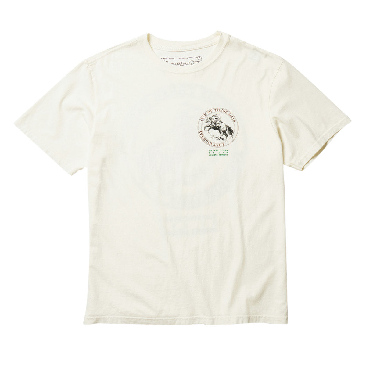 One Of These Days Milling Co T-Shirt - Bone image 1