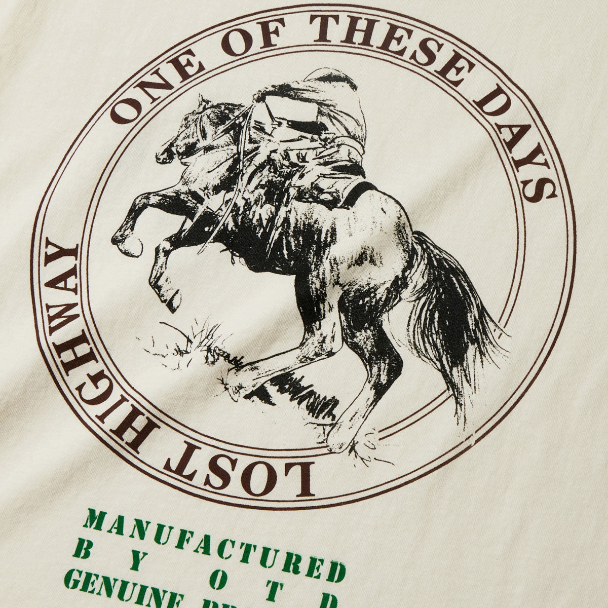 One Of These Days Milling Co T-Shirt - Bone image 4