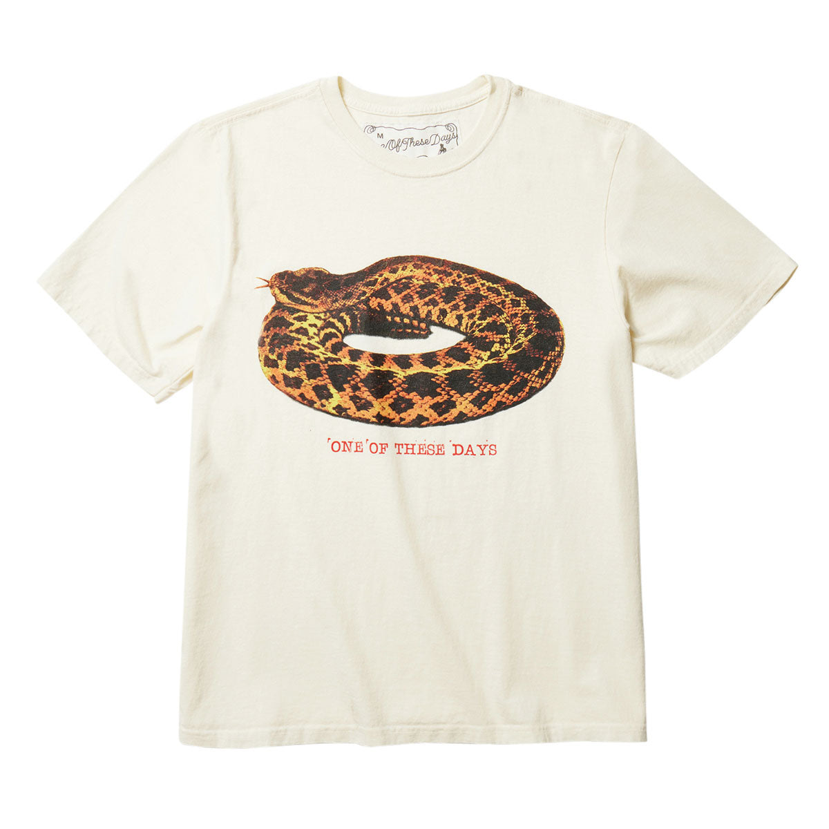 One Of These Days Rattler T-Shirt - Bone image 1