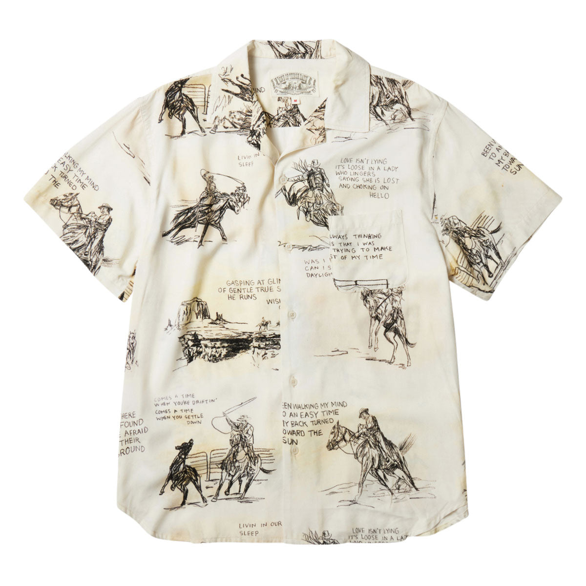 One Of These Days Best Of My Time Camp Shirt - Natural image 1
