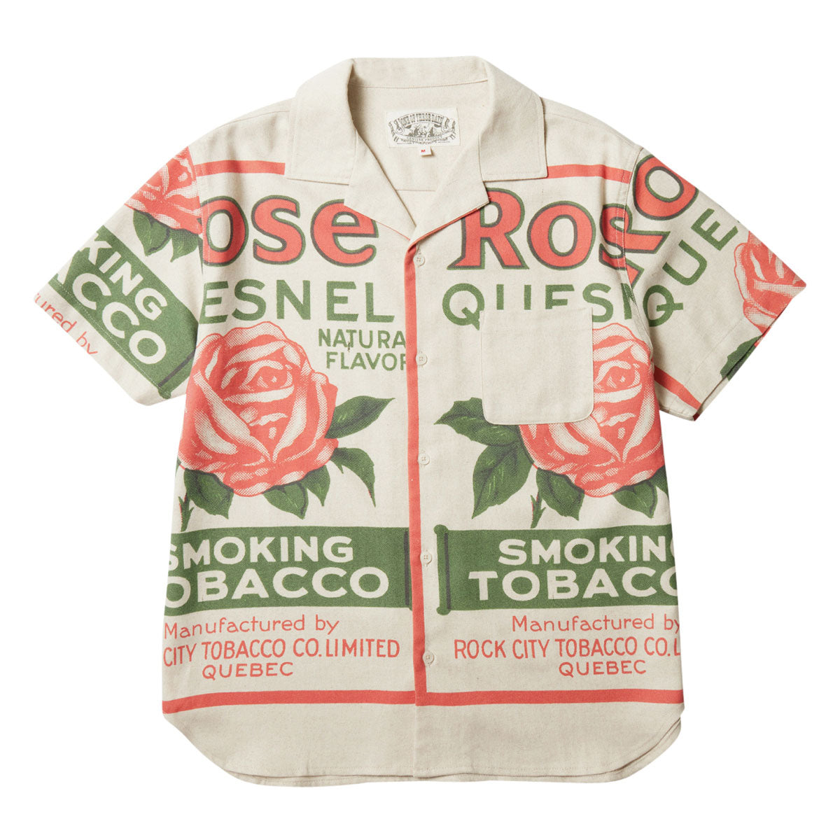 One Of These Days Natural Flavor Camp Shirt - Natural image 1