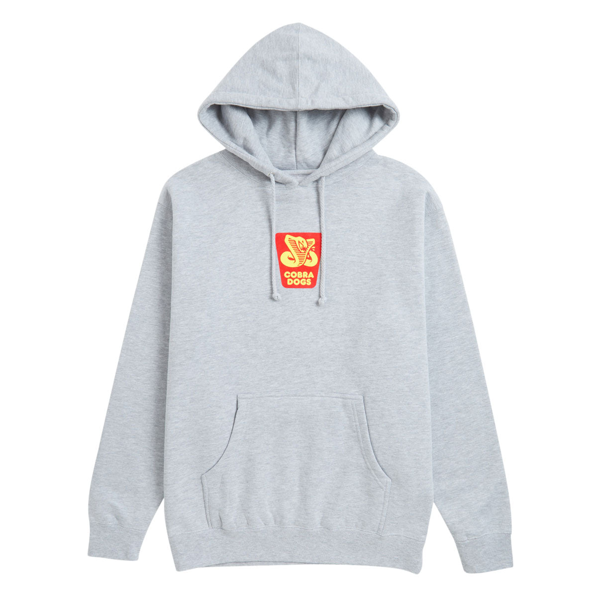 Cobra Dogs Condiment Label Hoodie - Heather Grey image 1