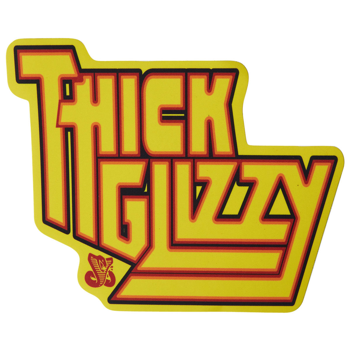 Cobra Dogs 8 inch Thick Glizzy Sticker - Multi image 1