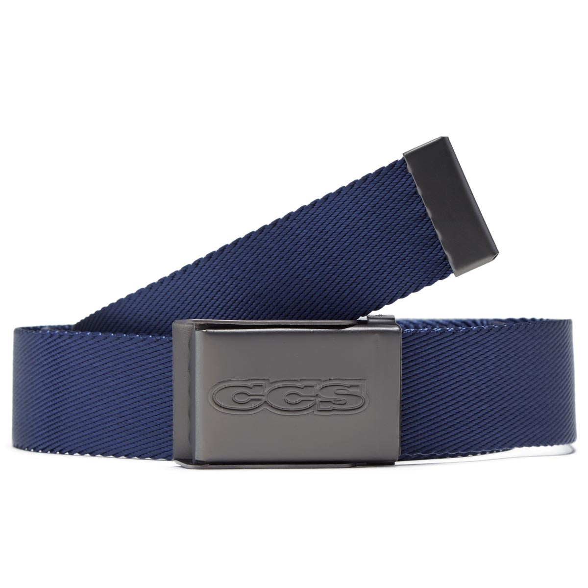 CCS Gunmetal 96 Logo Web Belt - Navy image 1