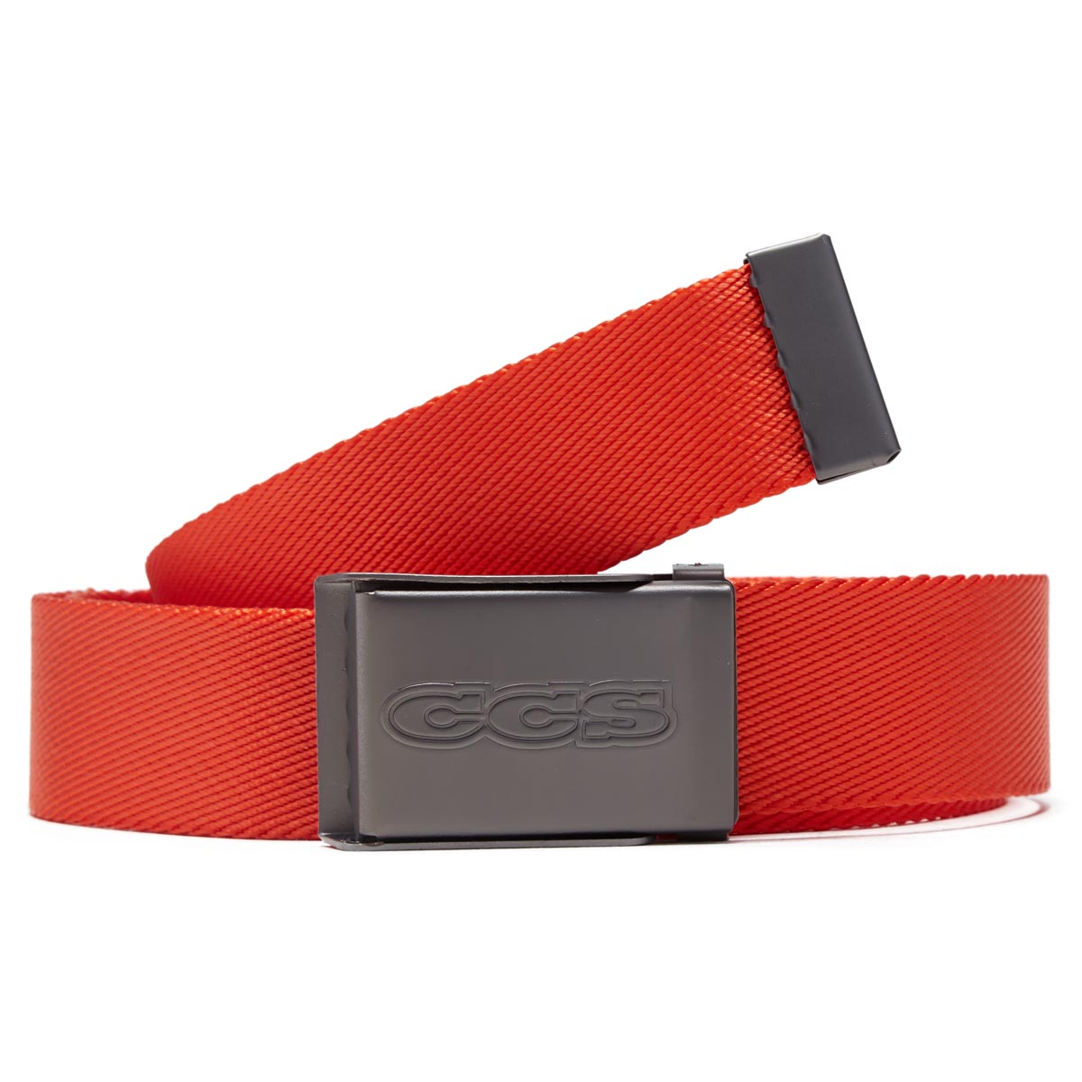 CCS Gunmetal 96 Logo Web Belt - Orange image 1