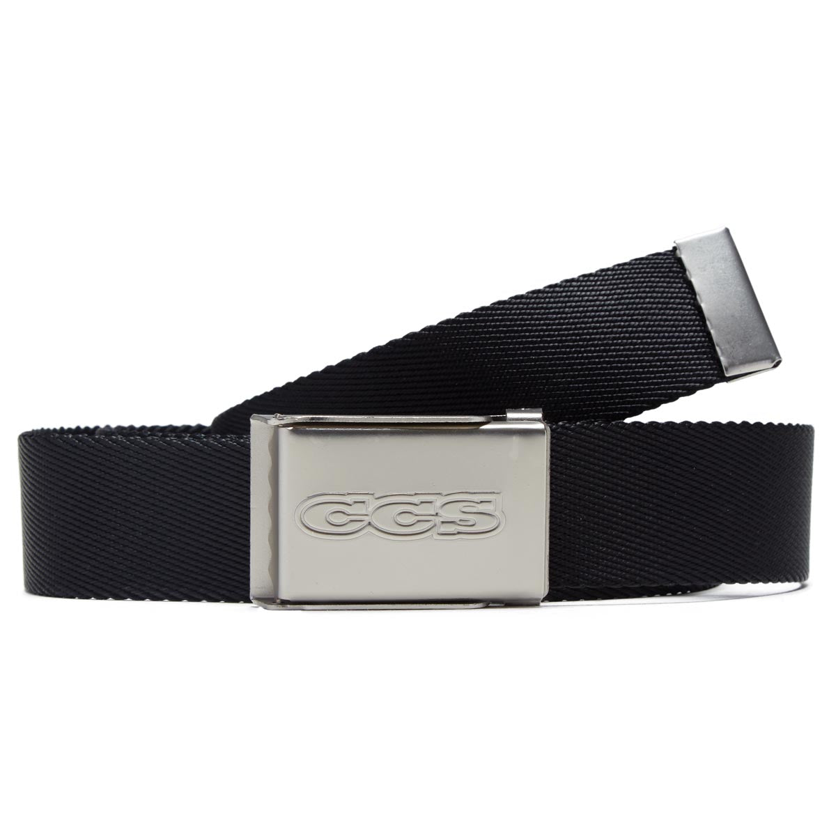 CCS Silver 96 Logo Web Belt - Black image 1