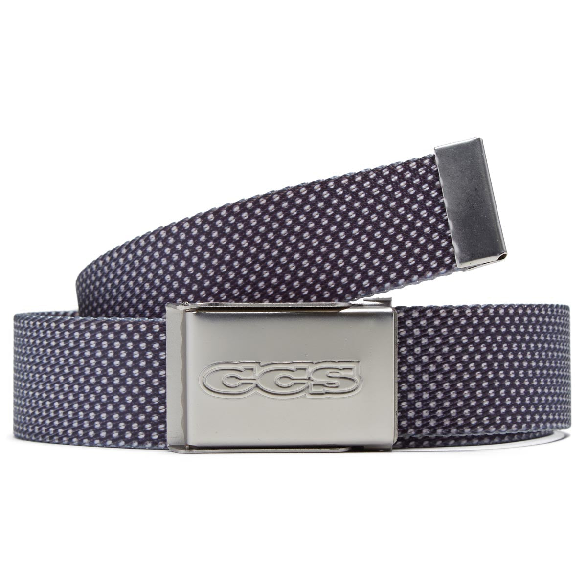 CCS Silver 96 Logo Web Belt - Polka Dot image 1