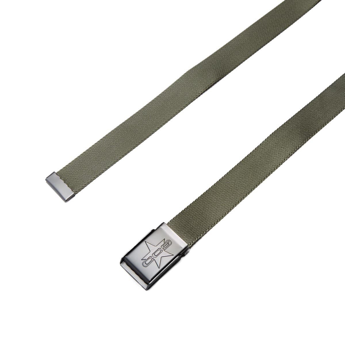 CCS Gunmetal 97 Star Web Belt - Olive image 2