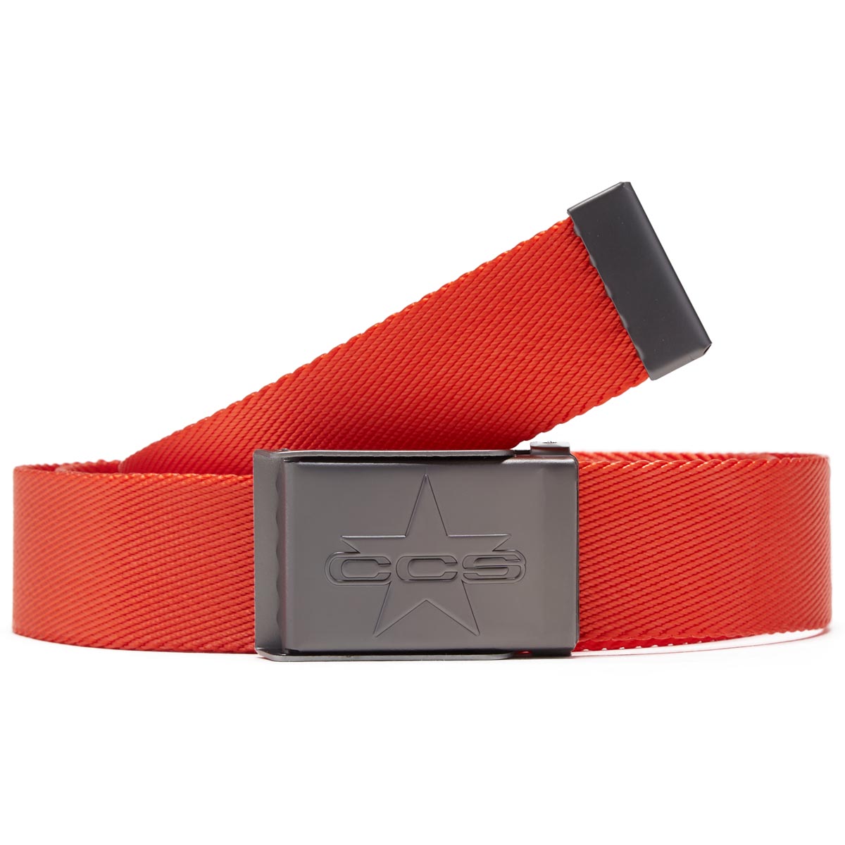 CCS Gunmetal 97 Star Web Belt - Orange image 1