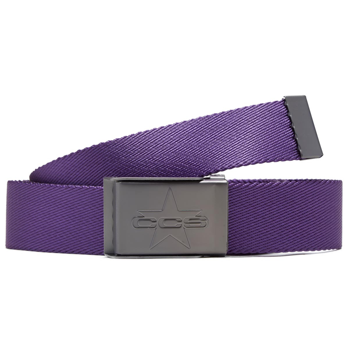 CCS Gunmetal 97 Star Web Belt - Purple image 1