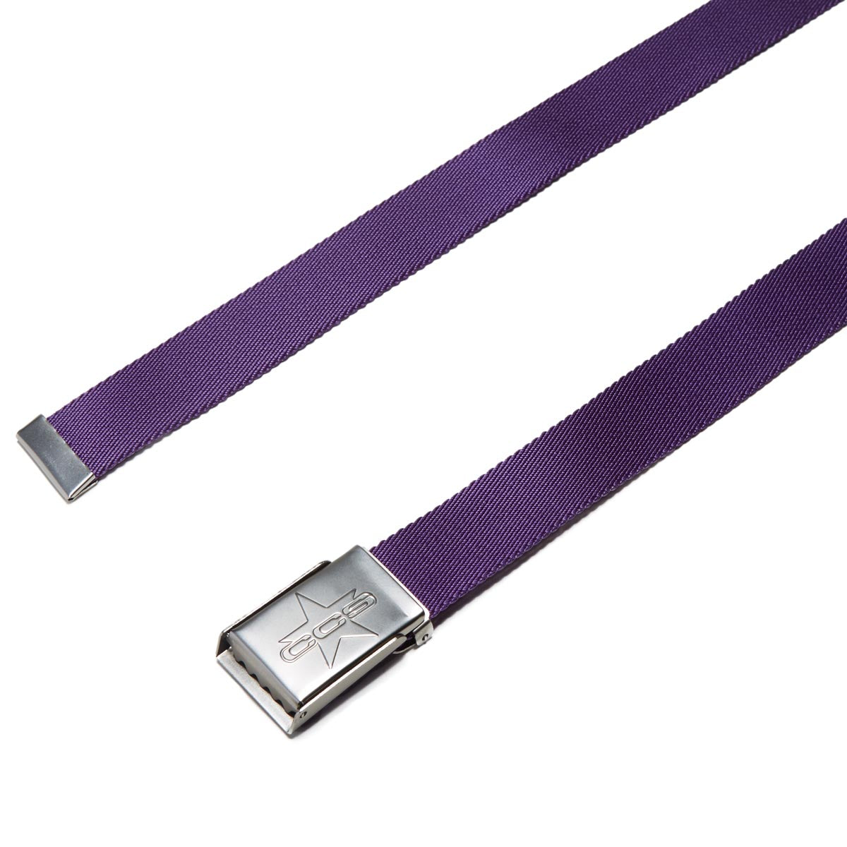 CCS Silver 97 Star Web Belt - Purple image 2