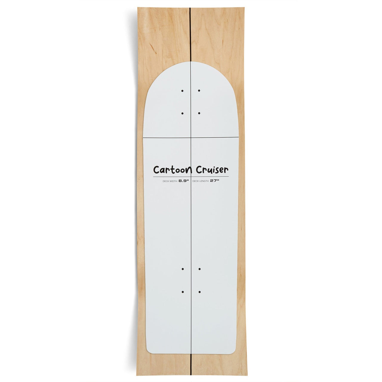 CCS Uncut DIY Skateboard Kit - Natural - 10