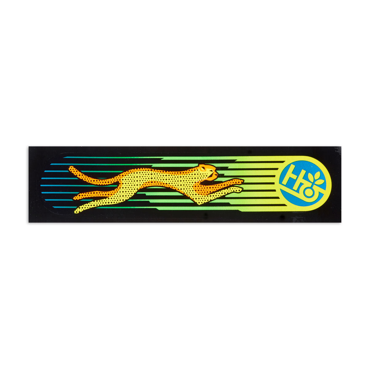 Habitat Neon Cheetah Sticker - Multi image 1
