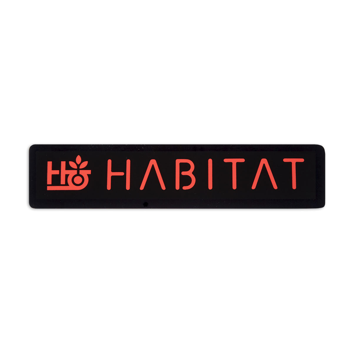 Habitat Pod Stencil Sticker - Red image 1