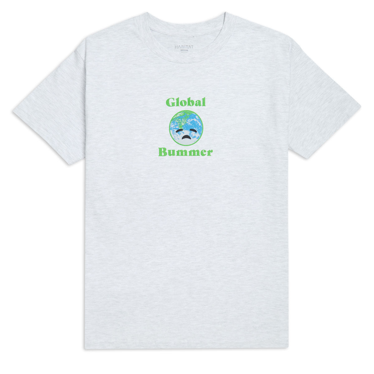 Habitat Global Bummer T-Shirt - Ash Heather image 1