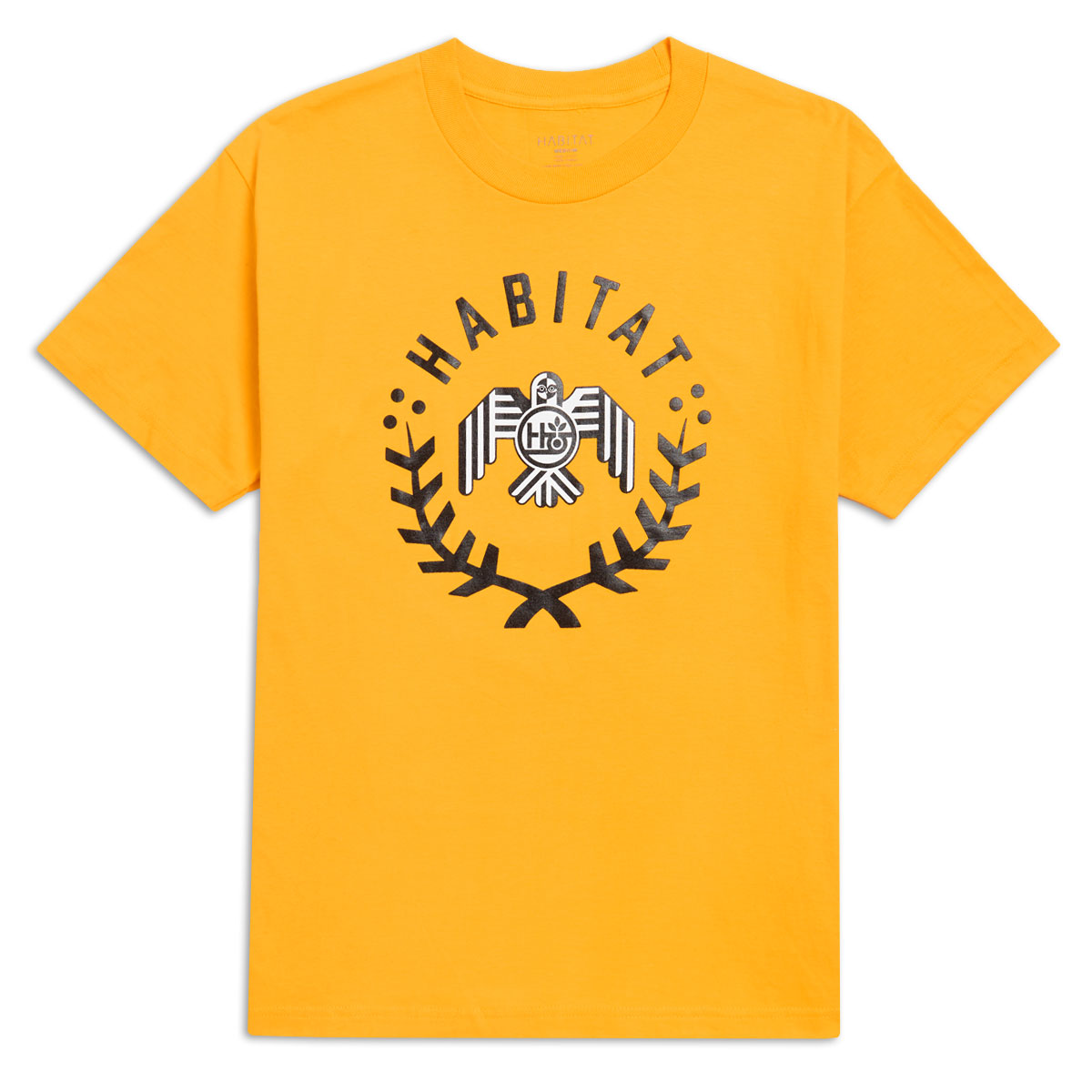 Habitat Owl Wreath T-Shirt - Gold image 1