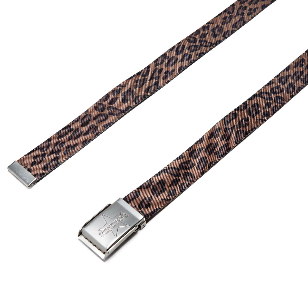 CCS Silver 97 Star Web Belt - Leopard image 2