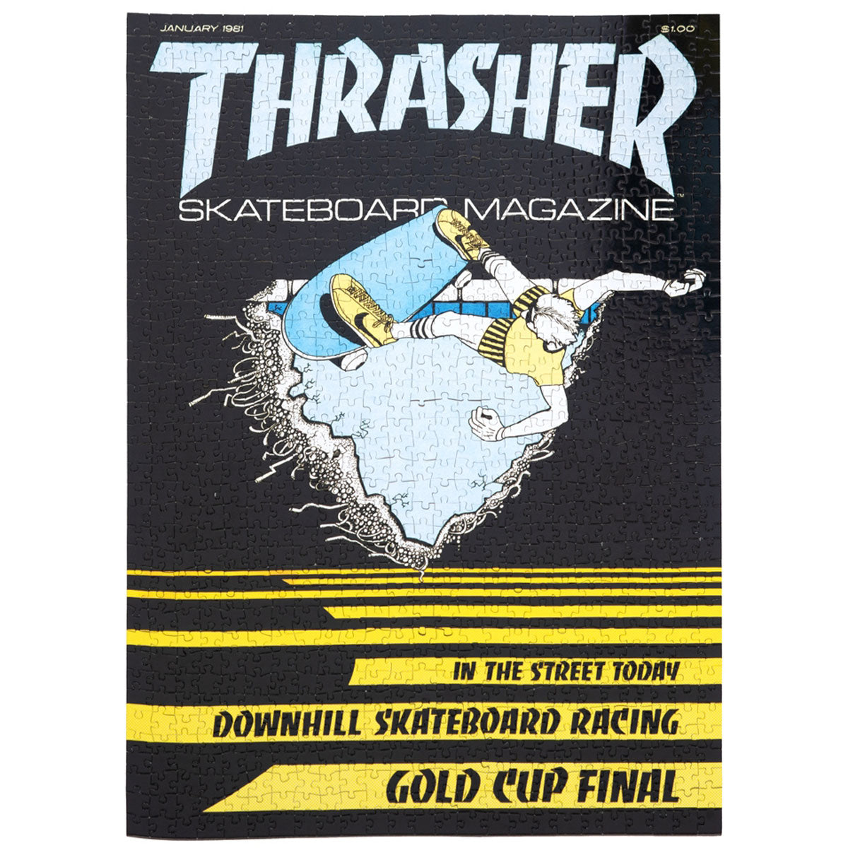 Thrasher irst Cover Jan 1981 Jigsaw Puzzle image 1