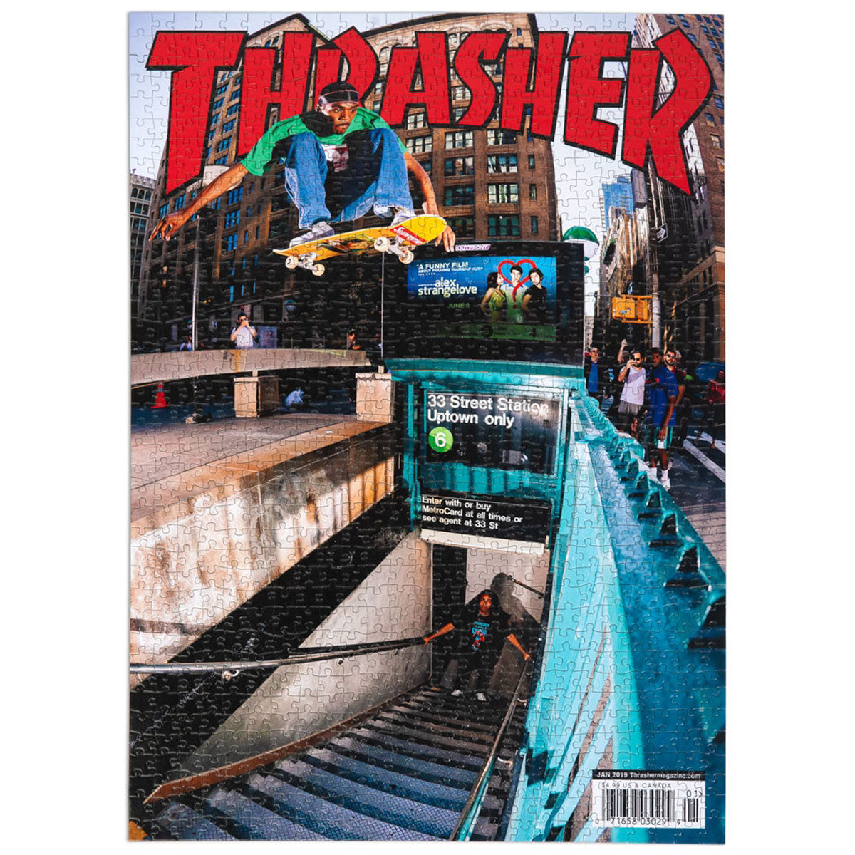 Thrasher “tyshawn Cover” Jan 2019 Jigsaw Puzzle image 1