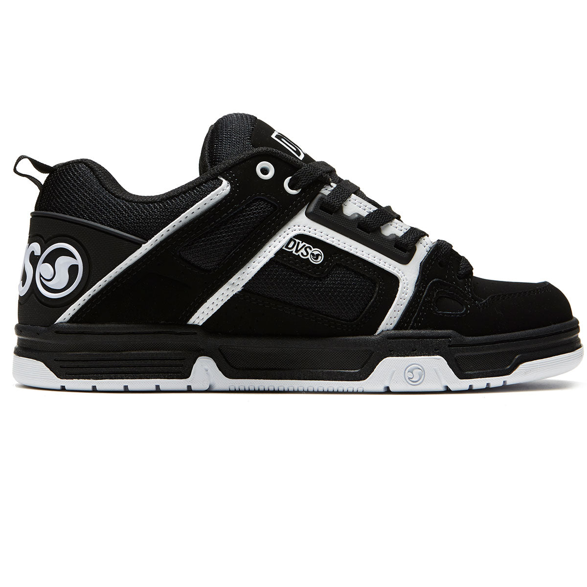 DVS Comanche Shoes - Black/White Nubuck image 1