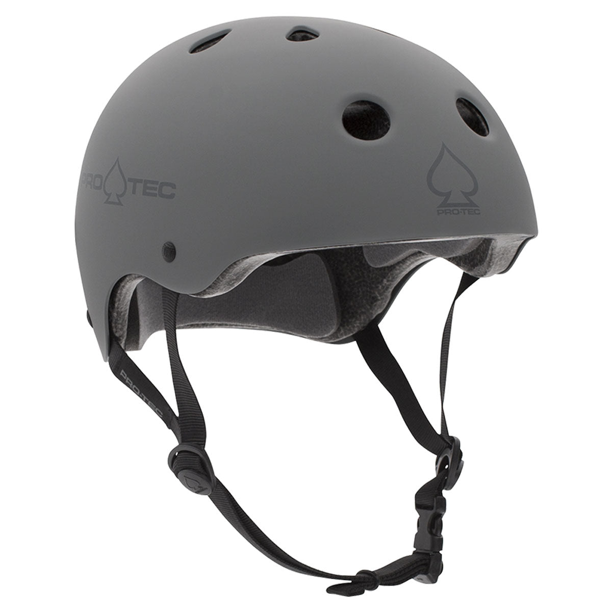 ProTec The Classic Certified Matte Helmet - Matte Gray image 2