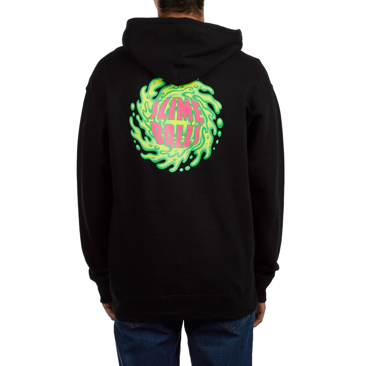 Slime Balls SB Logo Hoodie - Black image 2