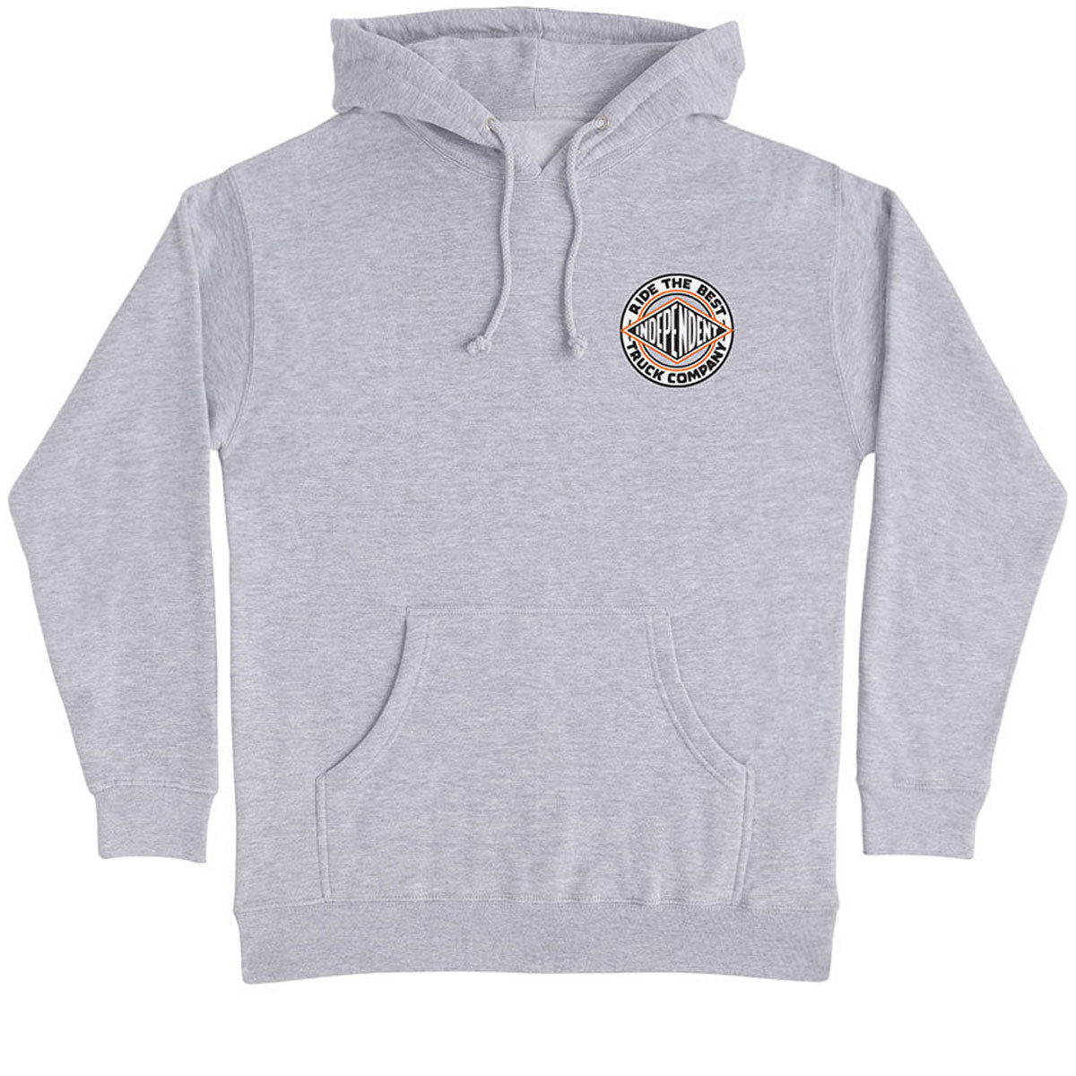 Independent BTG Summit Hoodie - Grey Heather/Orange image 1