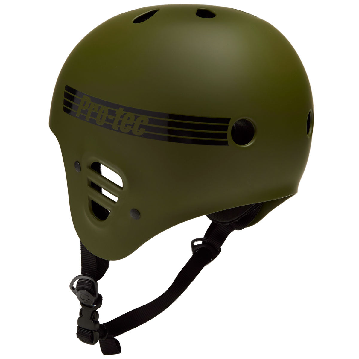 Pro-Tec Full Cut Certified Helmet - Matte Olive image 2