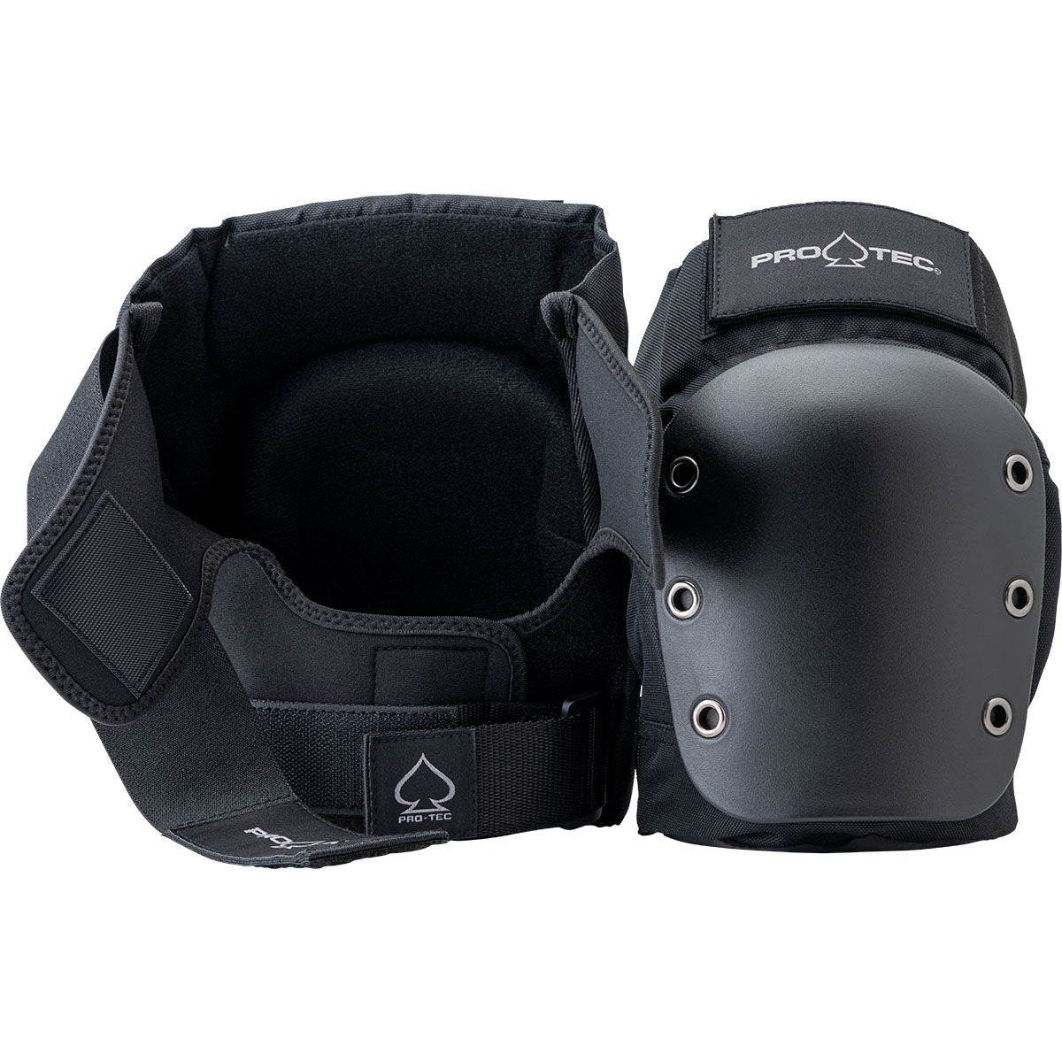 Pro-Tec Street Knee and Elbow Open Back Combo Pads - Black image 2